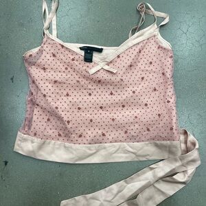 Marc Jacobs Pink Polka Dot Women's Top